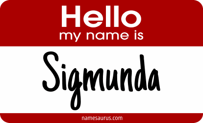 Hello my name is Sigmunda png download