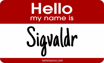 Hello my name is Sigvaldr png download