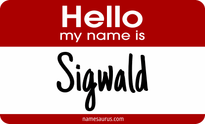Hello my name is Sigwald png download