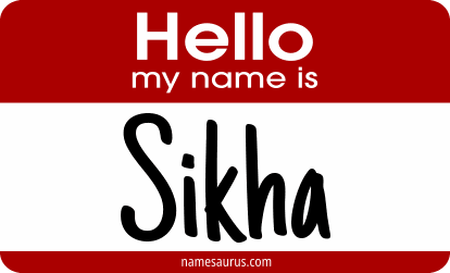 Hello my name is Sikha png download