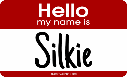 Hello my name is Silkie png download