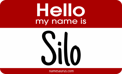 Hello my name is Silo png download
