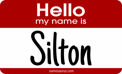 Hello my name is Silton png download