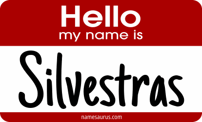 Hello my name is Silvestras png download