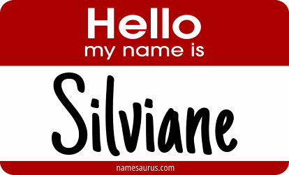 Hello my name is Silviane png download
