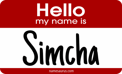 Hello my name is Simcha png download