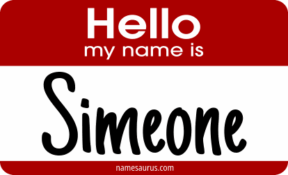 Hello my name is Simeone png download