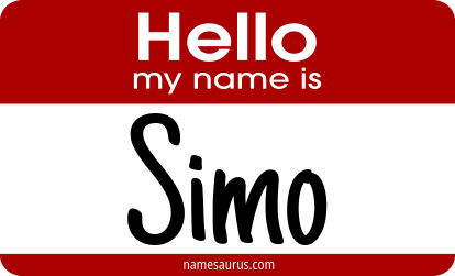 Hello my name is Simo png download