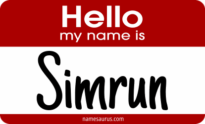 Hello my name is Simrun png download