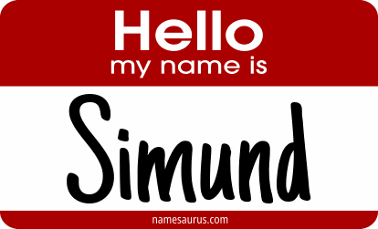 Hello my name is Simund png download