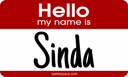 Hello my name is Sinda png download
