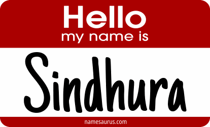 Hello my name is Sindhura png download