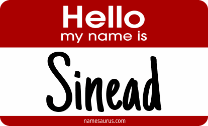 Hello my name is Sinead png download