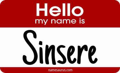 Hello my name is Sinsere png download