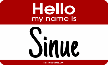 Hello my name is Sinue png download