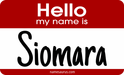 Hello my name is Siomara png download
