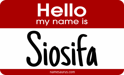 Hello my name is Siosifa png download