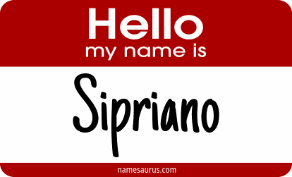 Hello my name is Sipriano png download