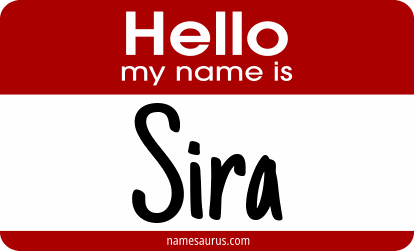 Hello my name is Sira png download
