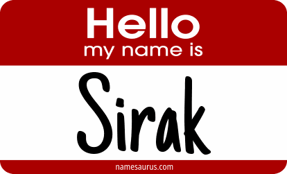 Hello my name is Sirak png download