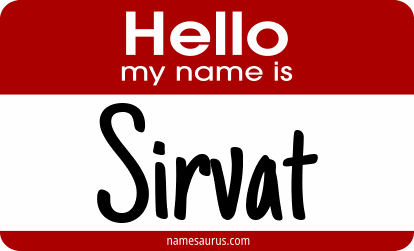 Hello my name is Sirvat png download