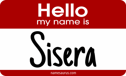 Hello my name is Sisera png download
