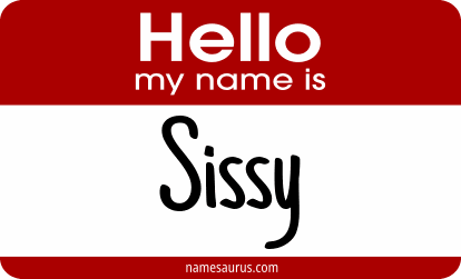 Hello my name is Sissy png download