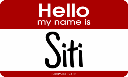 Hello my name is Siti png download