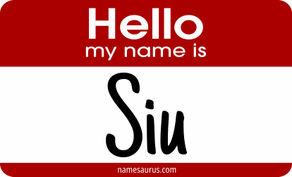 Hello my name is Siu png download