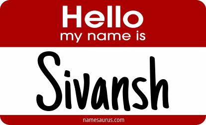 Hello my name is Sivansh png download