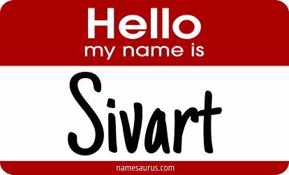 Hello my name is Sivart png download