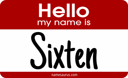 Hello my name is Sixten png download