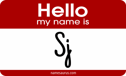Hello my name is Sj png download