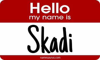 Hello my name is Skadi png download