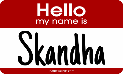 Hello my name is Skandha png download