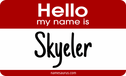 Hello my name is Skyeler png download