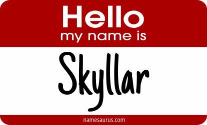 Hello my name is Skyllar png download