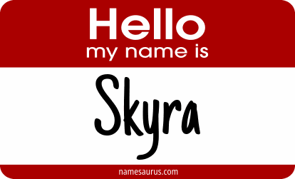 Hello my name is Skyra png download