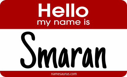 Hello my name is Smaran png download
