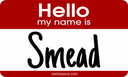 Hello my name is Smead png download