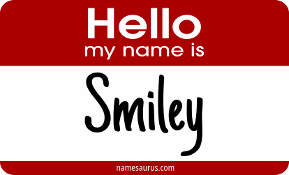 Hello my name is Smiley png download