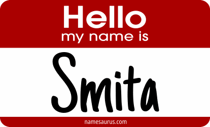 Hello my name is Smita png download