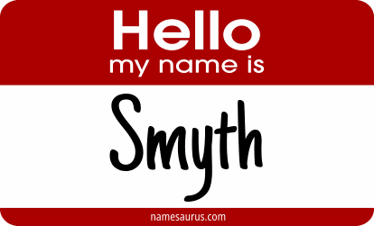 Hello my name is Smyth png download