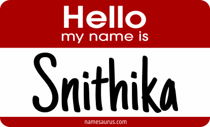 Hello my name is Snithika png download
