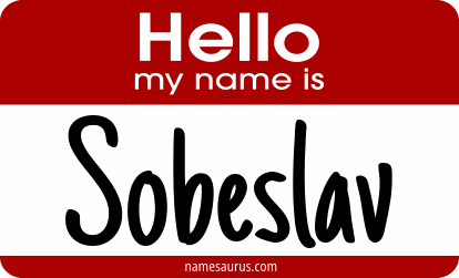 Hello my name is Sobeslav png download