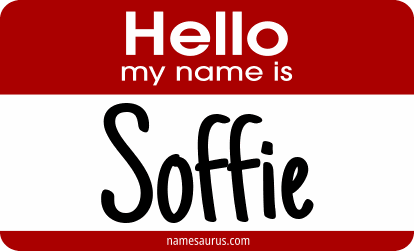 Hello my name is Soffie png download
