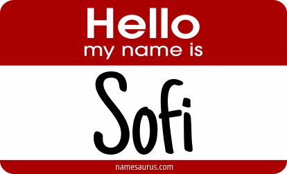 Hello my name is Sofi png download