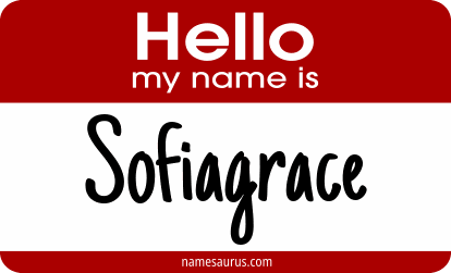 Hello my name is Sofiagrace png download