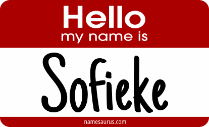 Hello my name is Sofieke png download