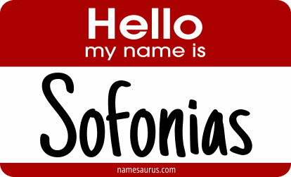Hello my name is Sofonias png download